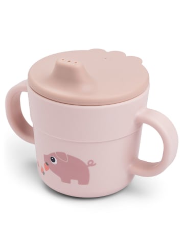 done by deer Schnabeltasse Foodie - Tiny Farm - Powde in rosa