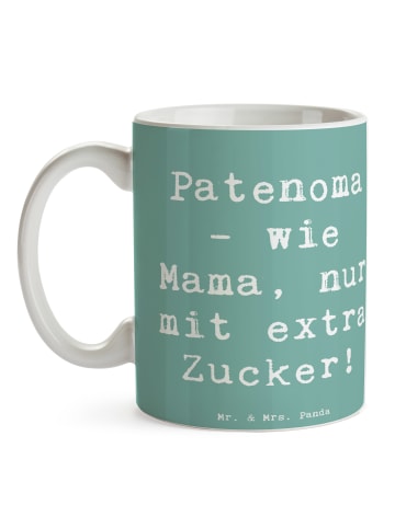Mr. & Mrs. Panda Tasse Spruch Patenoma Liebe mit Spruch in Meeresbrise