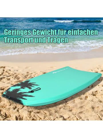 COSTWAY Schwimmbrett 104x52x6cm in Grün