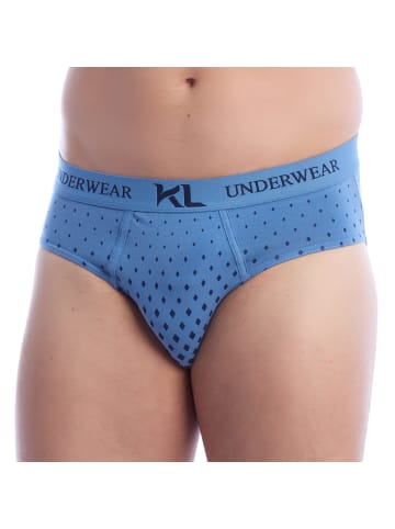 Kisses and Love 2er-Set: Slip in Blue