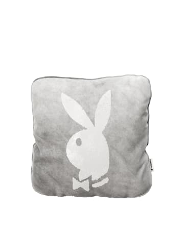 Playboy Dekokissen "ELLEN" in Grau - (H)40 x (B)40cm