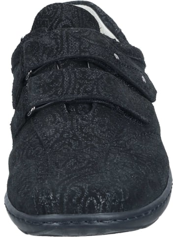 WALDLÄUFER Slipper in schwarz