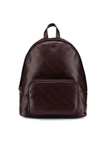 LIEBESKIND BERLIN Monogram Daypack Leder 35 cm Laptopfach in burgundy