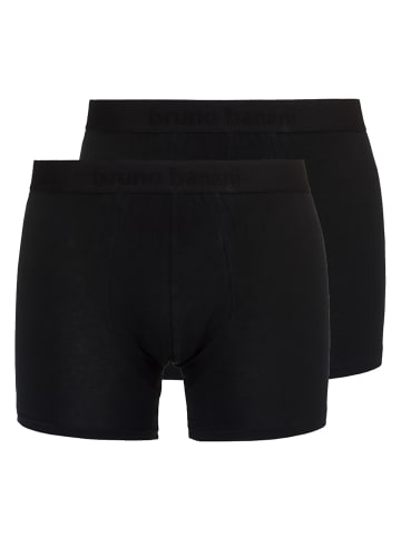 Bruno Banani Boxershort 2er Pack in Schwarz