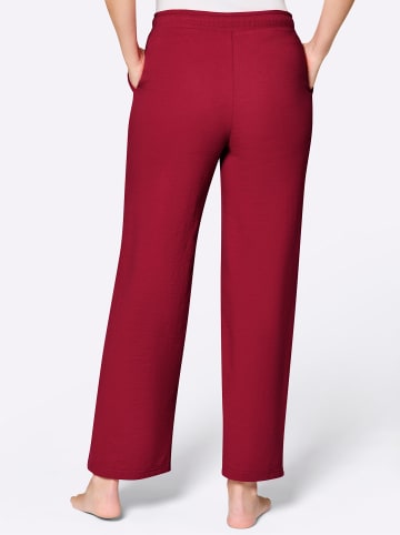 WITT WEIDEN Hose in kirsche-weiß