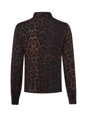 Marie Lund Bluse in camel schwarz