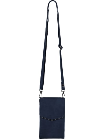 styleBREAKER Mini Handy Umhängetasche in Dunkelblau