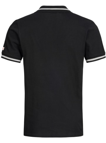 Lonsdale Polo "Causton" in Schwarz