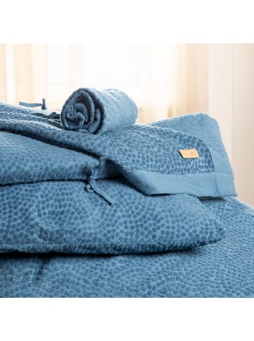 roba Bettwäsche-Set Seashells Indigo' 2-tlg, Bio-Baumwolle 100 x 135 cm - Blau
