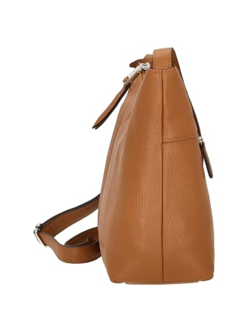 PICARD Pure - Umhängetasche 30 cm (schwarz) in cognac