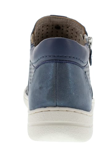 Reflexan Stiefelette in taubenblau-meliert