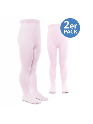 LaLoona Strumpfhose 2er Pack - Rosa - in rosa