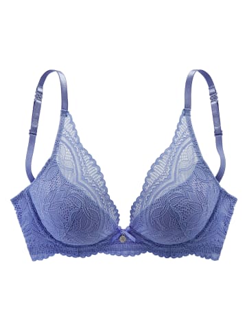 nuance Neckholder-BH in kornblumenblau