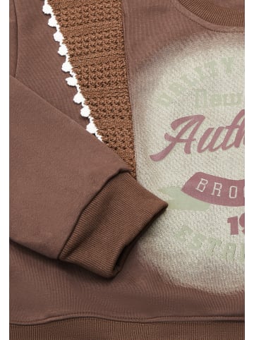 Homebase Damen Sweatshirt in Coffee