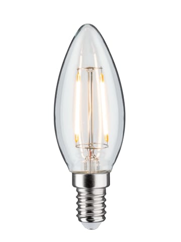 paulmann LED Filament clear candle E14 3000K dimm G