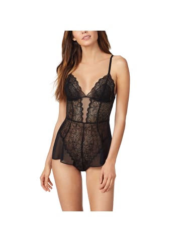 DKNY Bodysuit Superior Lace in schwarz