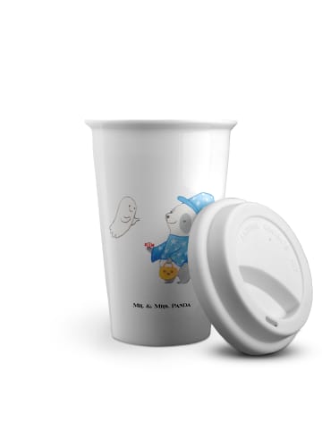 Mr. & Mrs. Panda Thermobecher To Go Panda Zauberer ohne Spruch in Weiß