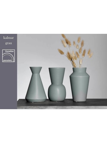 Ritzenhoff & Breker 3-tlg. Vasen-Set Kalmar in Grau – 20 cm in grau