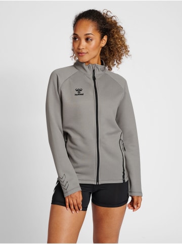 Hummel Reißverschluss Jacke Raglanärmel Hmlcima Damen in GREY MELANGE