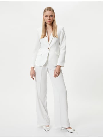 KOTON Blazer in Grauweiß
