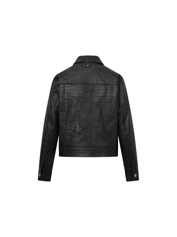 Bolongaro Trevor Lederjacke Dakota Trucker in schwarz