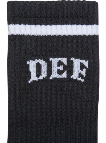 DEF Socke "College Socks" in Schwarz