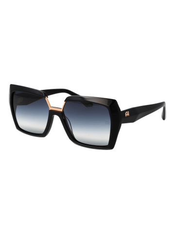 Ana Hickmann Frauen Sonnenbrille Quadratisch Schwarz