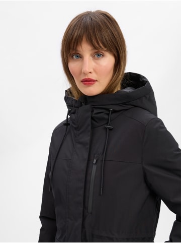 s.Oliver Kurzmantel in schwarz