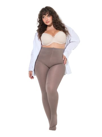 Ulla Popken Strumpfhose in blassbraun