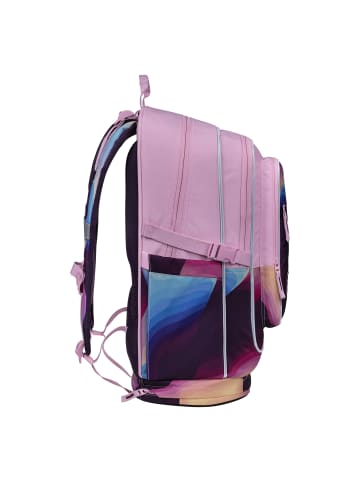 BAAGL 3-tlg. Set: Schulrucksack Cubic in Violett Lyra