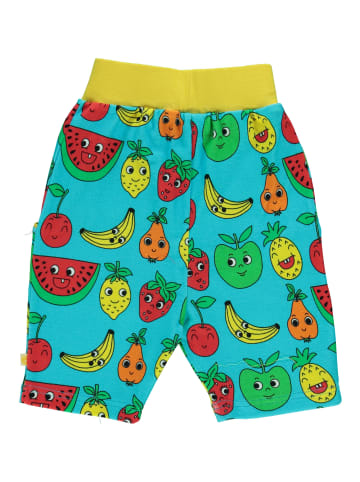 Småfolk Shorts Fruit in Blue Atoll