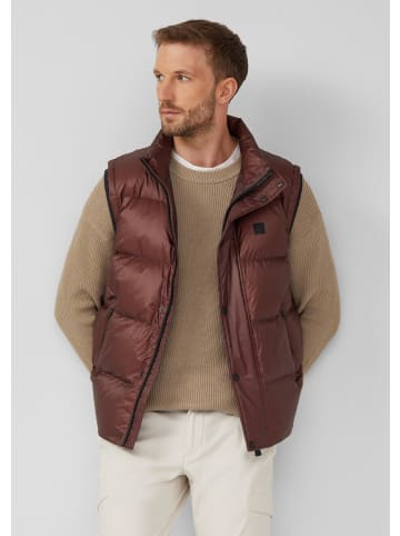 s.Oliver Outdoor-Weste in 3807_rubinrot