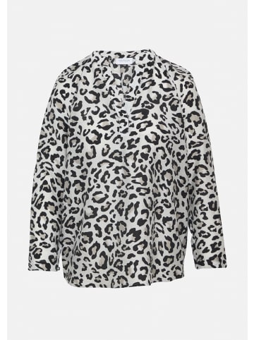 comma CI Bluse langarm in Grau