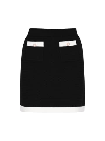 faina Women Skirt in black white