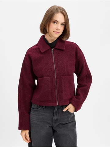 Vila Jacke in aubergine