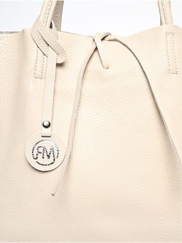 Roberta M. Henkeltasche in Beige