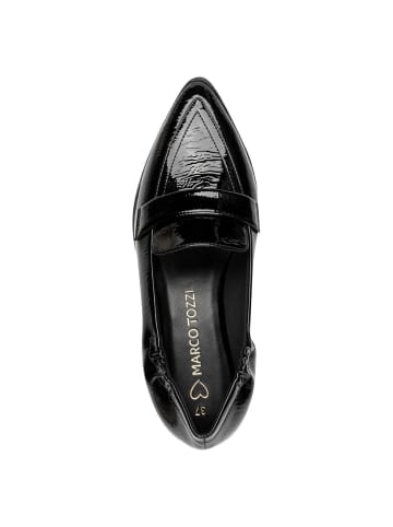 Marco Tozzi Slipper in BLACK PAT.