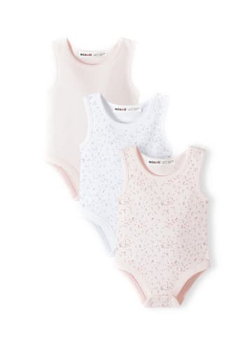 Minoti 3er. Set: T-Shirt-Body 14babybasic 3 in hellrosa