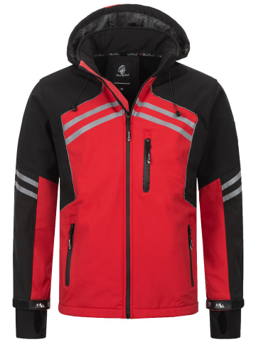 Rock Creek Jacke in Rot