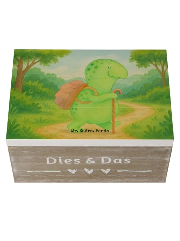 Mr. & Mrs. Panda Geschenkbox Schildkröte Wanderer Design ohne Sp... in Weiß