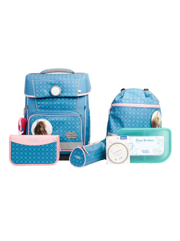 SCHOOL-MOOD Champion Pro Schulranzen-Set 7-teilig in Pferd