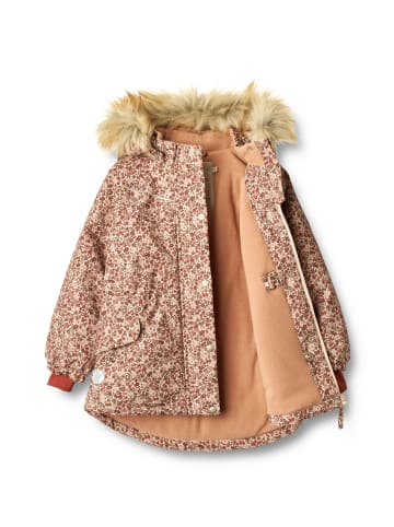 Wheat Winterjacke Mathilde Tech in Rose Dust Flowers