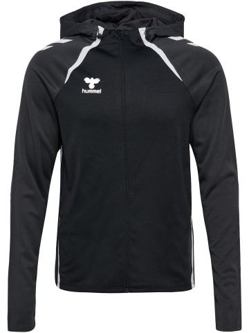 Hummel Reißverschluss Jacke Daumenlöcher Hmllead Herren in BLACK/ASPHALT