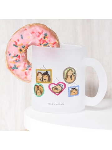 Mr. & Mrs. Panda Pott Igel Familie ohne Spruch in Transparent