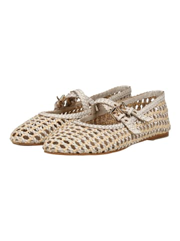 INUOVO Ballerinas in Weiß Kombi