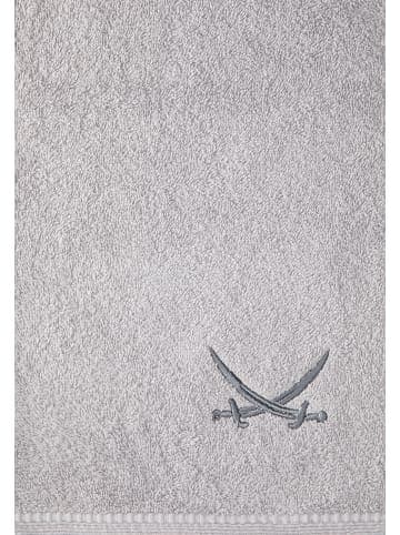 Sansibar 9-teiliges Set: Handtuch Frottier-Serie "Classic" in Silber