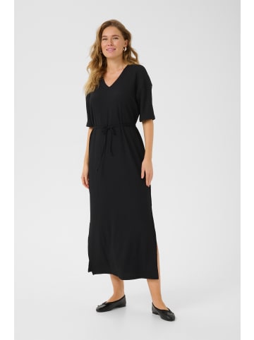 Kaffe Jerseykleid KAivanna Loose fit in Black Deep