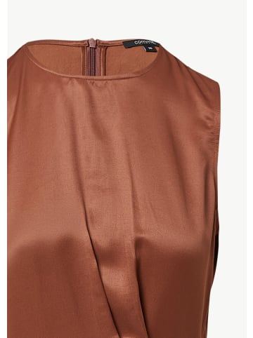 comma Kleid lang in Braun