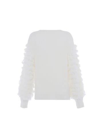 faina Damen Sweater in WOLLWEISS