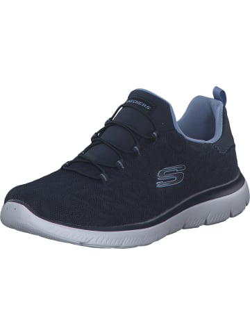 Skechers Slip-On-Sneaker in navy blue